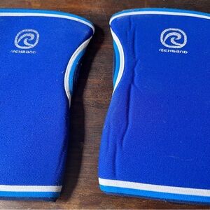 Rehband Small Blue Knee Sleeves Pair